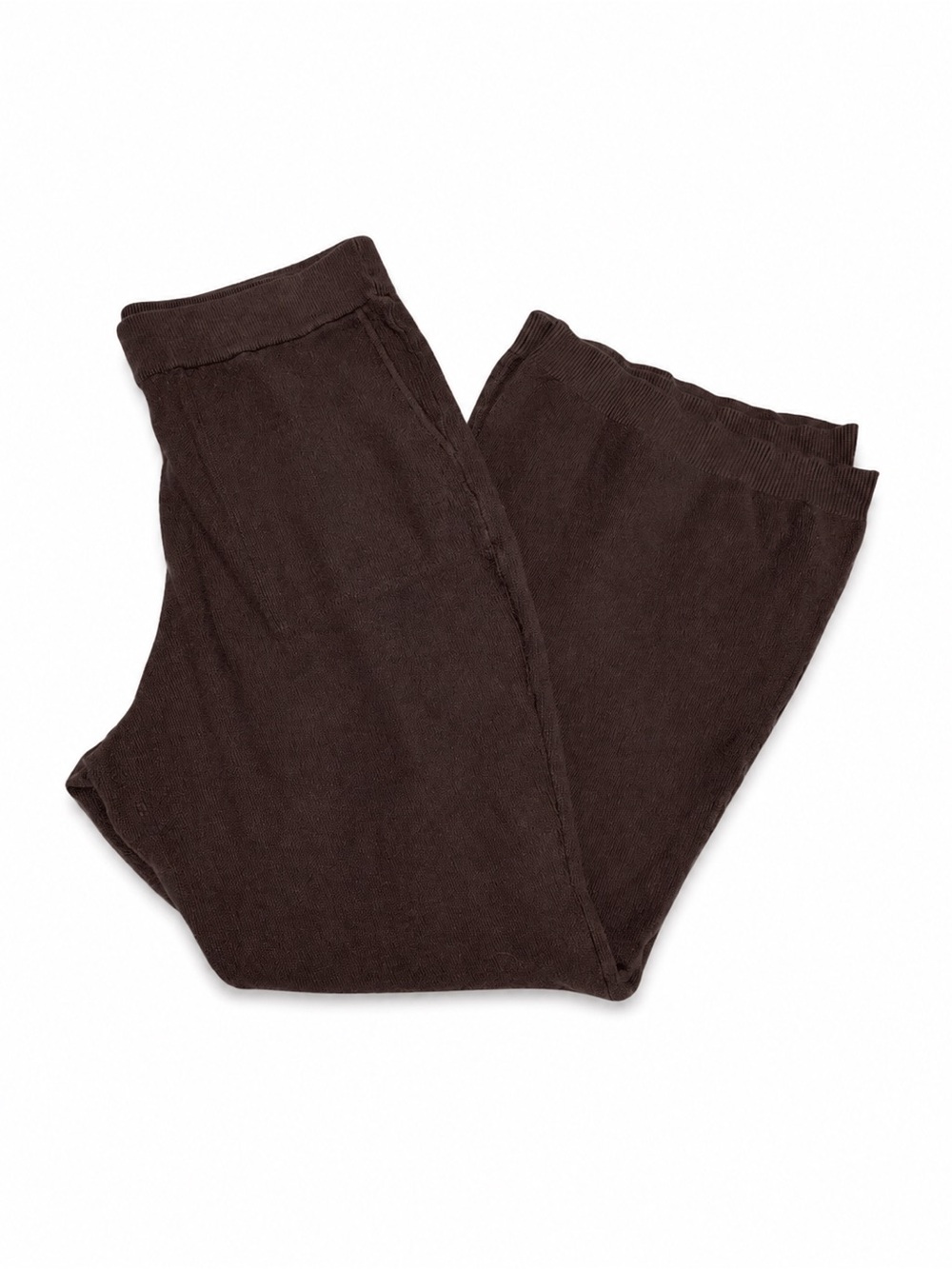 Free People Beach Brown Knit Pants L